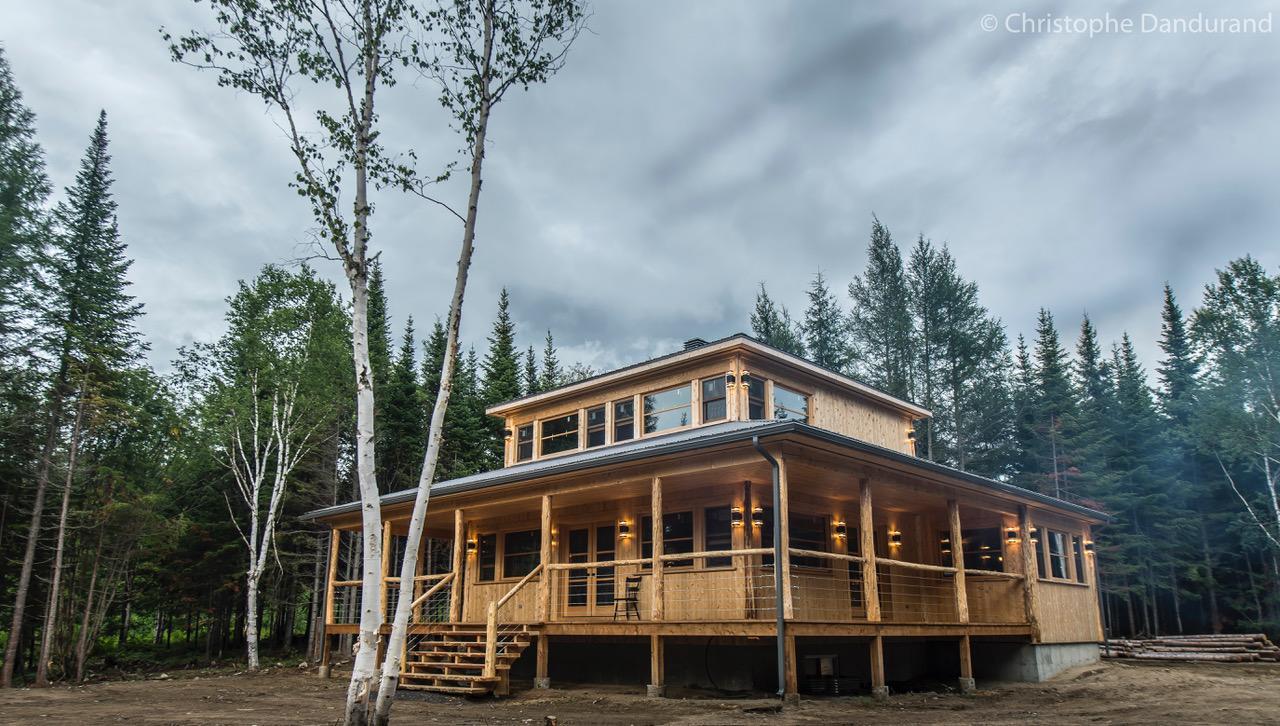 Chalet Tao Par Les Chalets Spa Canada La Malbaie Exterior photo